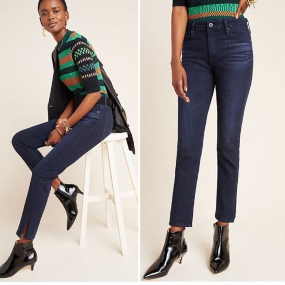 AG The Stevie High-Rise Skinny Ankle Jeans
AC8